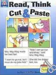 Read, Think, Cut and Paste