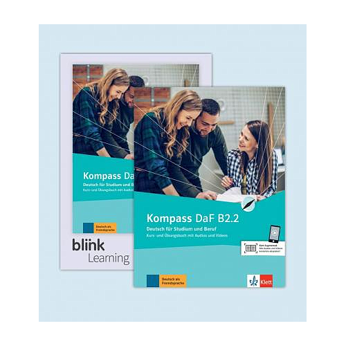 Kompass DaF in Teilbanden: Kurs-und  Ubungsbuch B2.2 inkl. Lizenzcode