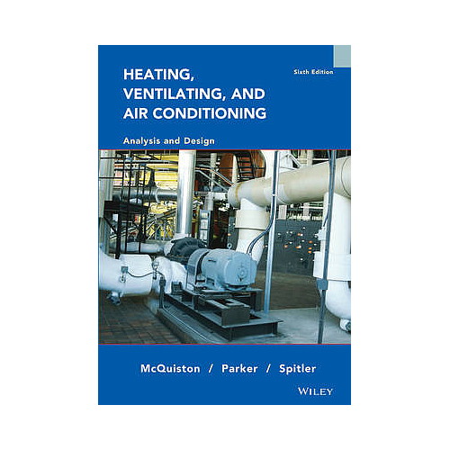 Heating, Ventilating, and Air Conditioning: Analysis and Design