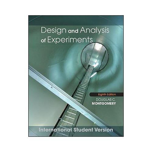 Design and Analysis of Experiments