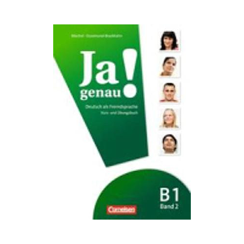Ja genau!: Kurs- und Ubungsbuch mit Losungen und CD B1 Band 2