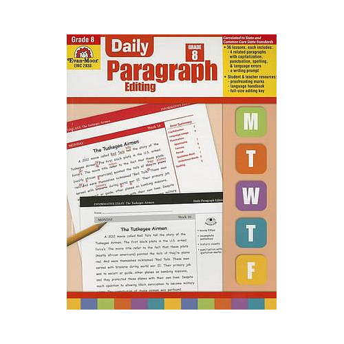 Daily Paragraph Editing Grade 8