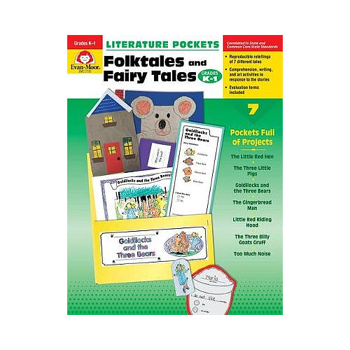 Literature Pockets: Folktales & Fairy Tales, Kindergarten Grade 1 Teacher Resource