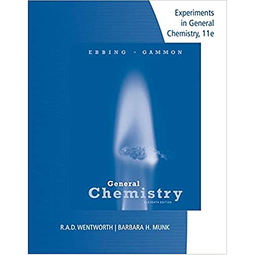 Lab Manual Experiments in General Chemistry